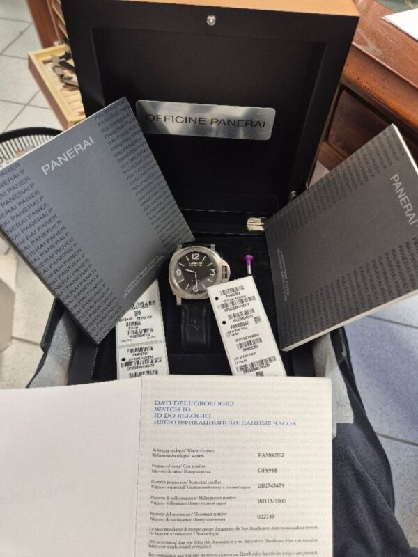 Panerai Luminor Base 8 Days full set titane 313/1000 – Image 6