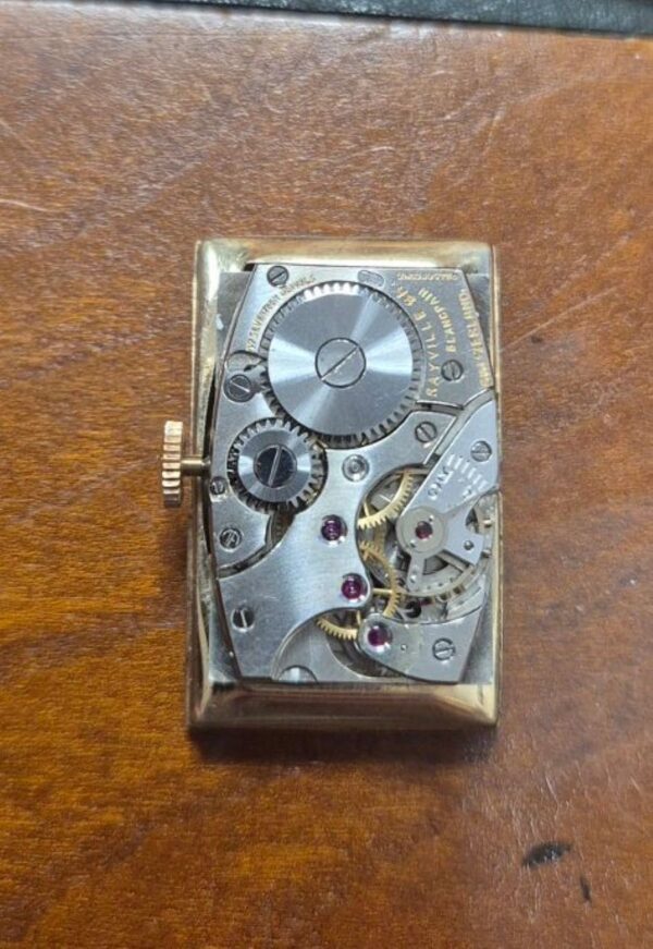 Blancpain Art Deco Mécanique année 1930 Rare OR 14K – Image 3