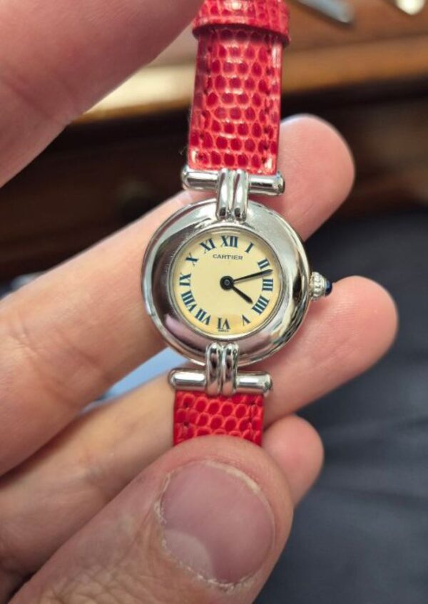 Cartier Must De Cartier Colisèe 1903 Silver 925 YEARS '90s Ladies – Image 5