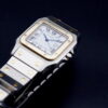 Cartier Santos Carree Auto Or/Ac très bon état – Image 10