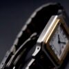 Cartier Santos Carree Auto Or/Ac très bon état – Image 3