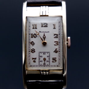 Blancpain Art Deco Mécanique année 1930 Rare OR 14K