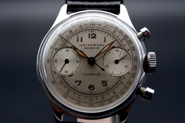 Universal Genève Compur Spillman 1940 diamètre 38 mm