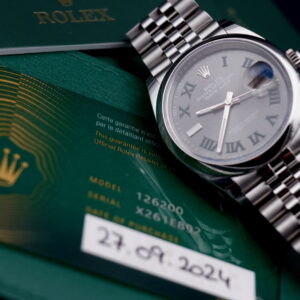 Rolex Datejust 36 Wimbledon Fullset - 09/2024 jamais portée