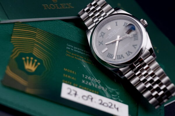 Rolex Datejust 36 Wimbledon Fullset - 09/2024 jamais portée