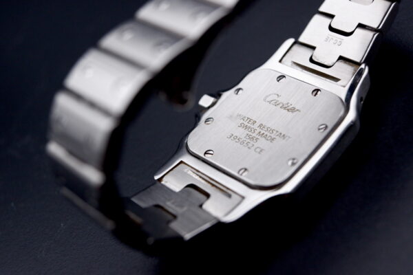 Cartier Santos Galbée Ladies Quartz White Dial 1565 Full set – Image 5