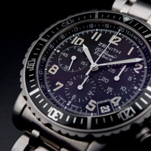 Zenith El Primero Rainbow Flyback jamais portée NOS