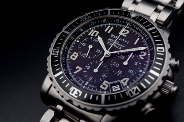 Zenith El Primero Rainbow Flyback jamais portée NOS