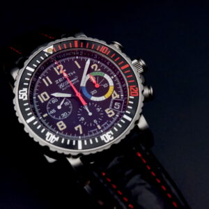 Zenith El Primero Rainbow Flyback NOS couleurs
