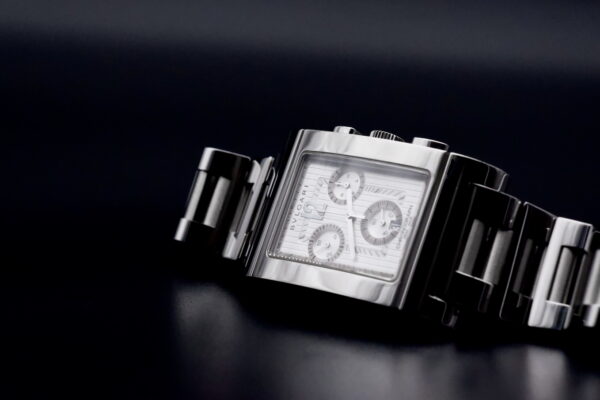 Bulgari Rettangolo full set jamais portée – Image 3