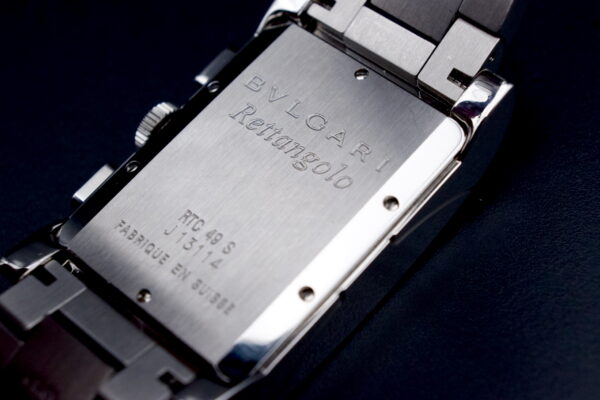 Bulgari Rettangolo full set jamais portée – Image 8