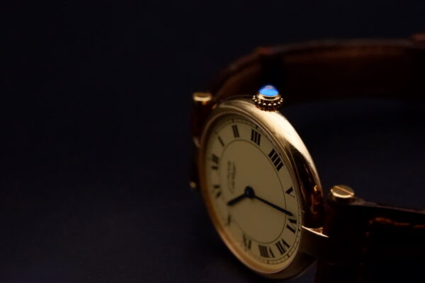 Cartier Vendôme Vermeil Must Must Vendome 30 mm tout d'origine – Image 5