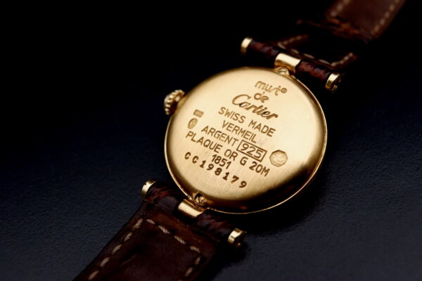 Cartier Vendôme Must Must Vendôme 24 mm tout d'origine – Image 4