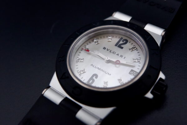 Bulgari Diagono Alu Nacre diamants – Image 2