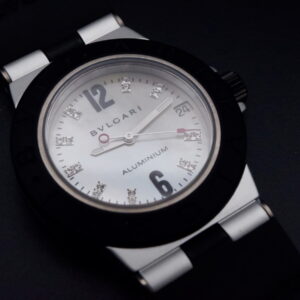 Bulgari Diagono Alu Nacre diamants