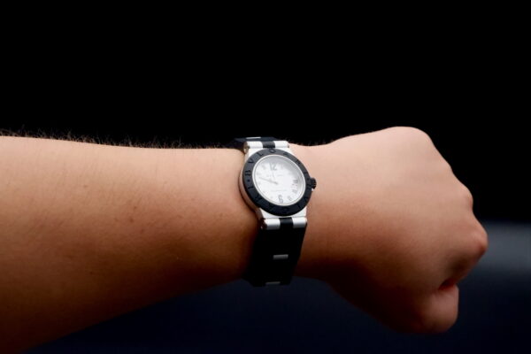 Bulgari Diagono Alu Nacre diamants – Image 9