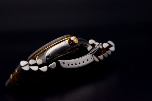 Rolex Datejust 36 Champagne Jubilée TBE révisée Roman dial – Image 4