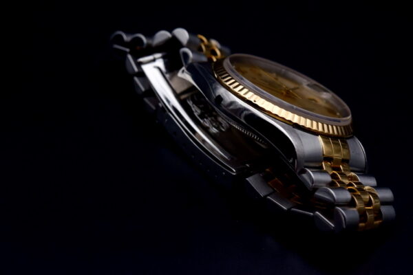 Rolex Datejust 36 Champagne Jubilée TBE révisée Roman dial – Image 5