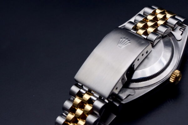 Rolex Datejust 36 Champagne Jubilée TBE révisée Roman dial – Image 8