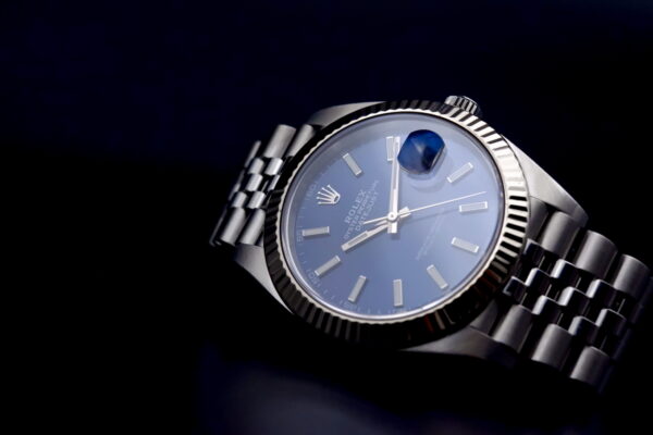Rolex DateJust Cadran Bleu Full Set – Image 2