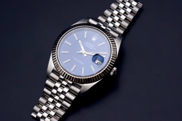 Rolex DateJust Cadran Bleu Full Set – Image 4
