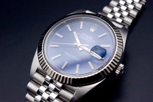 Rolex DateJust Cadran Bleu Full Set