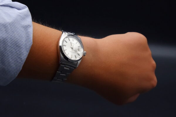 Rolex Perpetual Date Cadran Argent 34mm – Image 8
