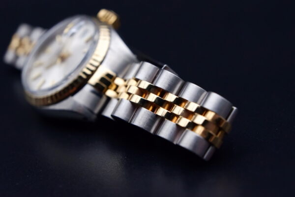 Rolex Lady Datejust Or/Acier Cadran Argent – Image 2