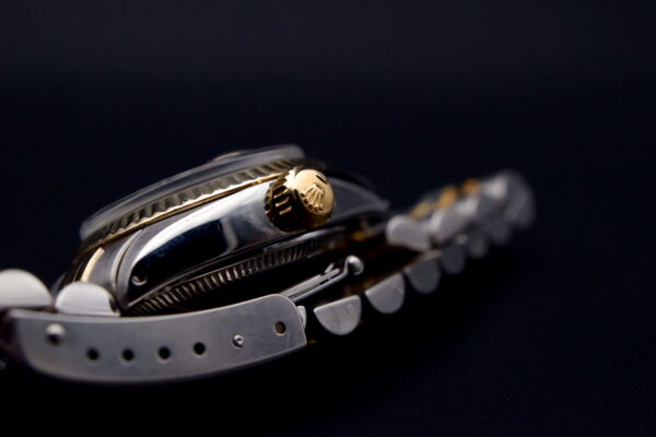 Rolex Lady Datejust Or/Acier Cadran Argent – Image 3