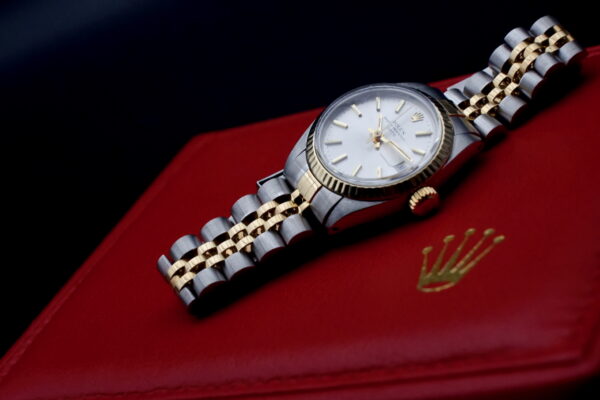 Rolex Lady Datejust Or/Acier Cadran Argent