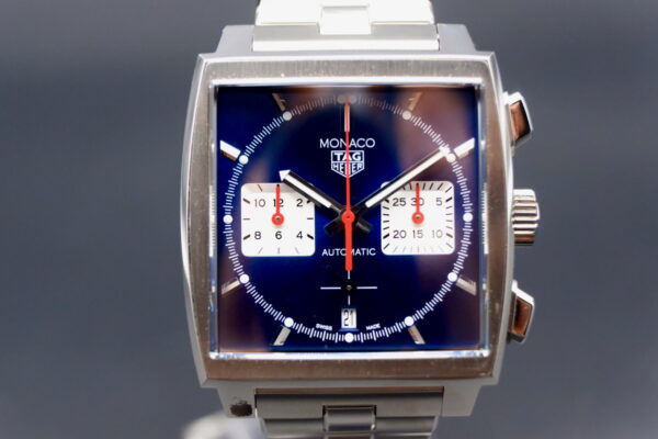TAG Heuer Monaco Calibre Heuer 02 Full set bracelet acier – Image 2