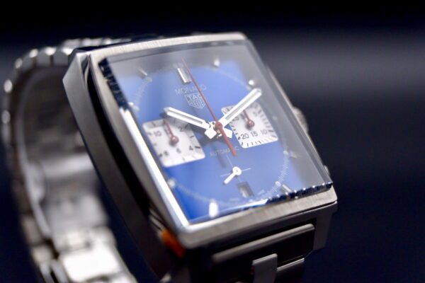 TAG Heuer Monaco Calibre Heuer 02 Full set bracelet acier – Image 4