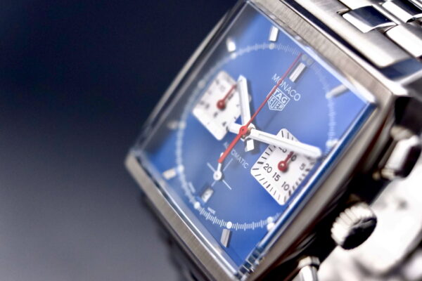 TAG Heuer Monaco Calibre Heuer 02 Full set bracelet acier – Image 5