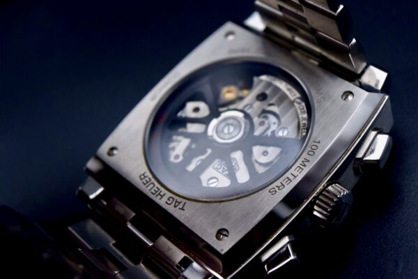 TAG Heuer Monaco Calibre Heuer 02 Full set bracelet acier – Image 10