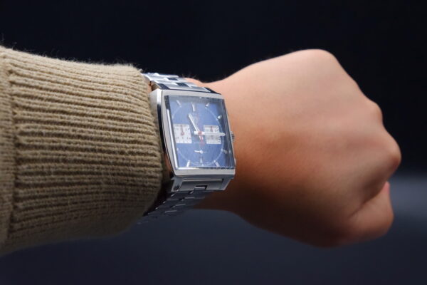 TAG Heuer Monaco Calibre Heuer 02 Full set bracelet acier – Image 12