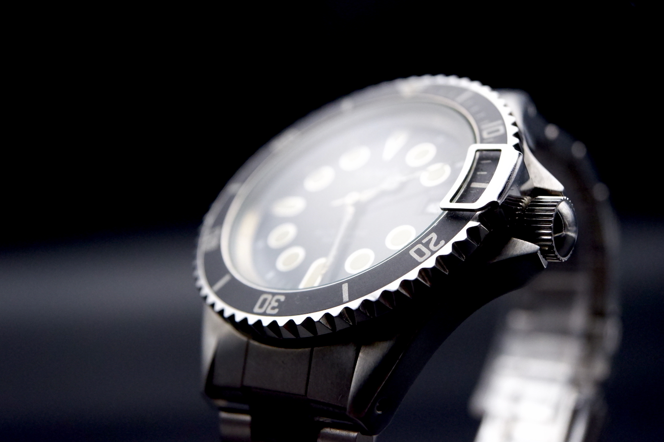 Yema Superman 2 cadran dial noir NOS Vers 1990 – Image 10