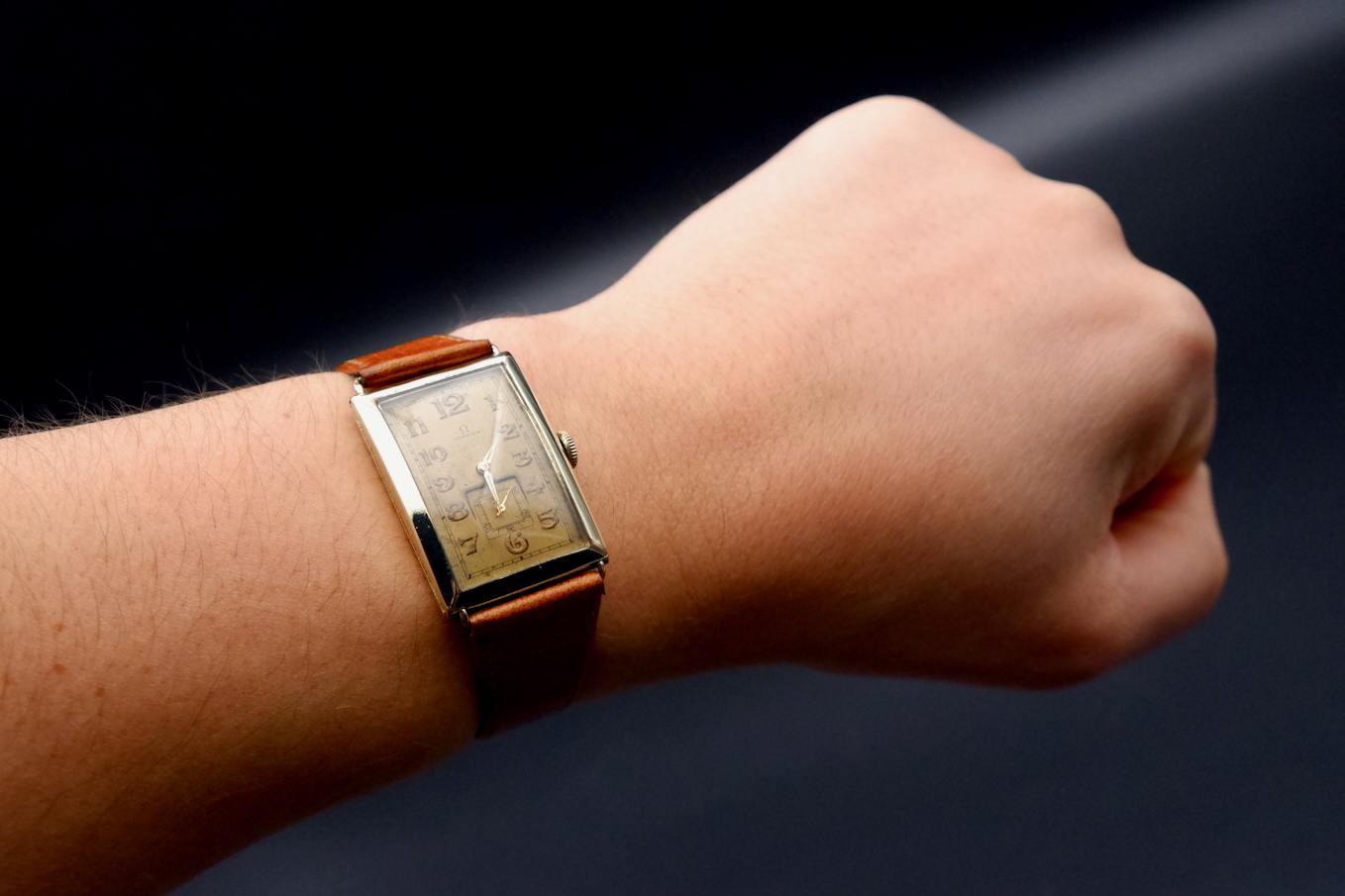 Omega Tank art deco 1930 Grande taille – Image 9