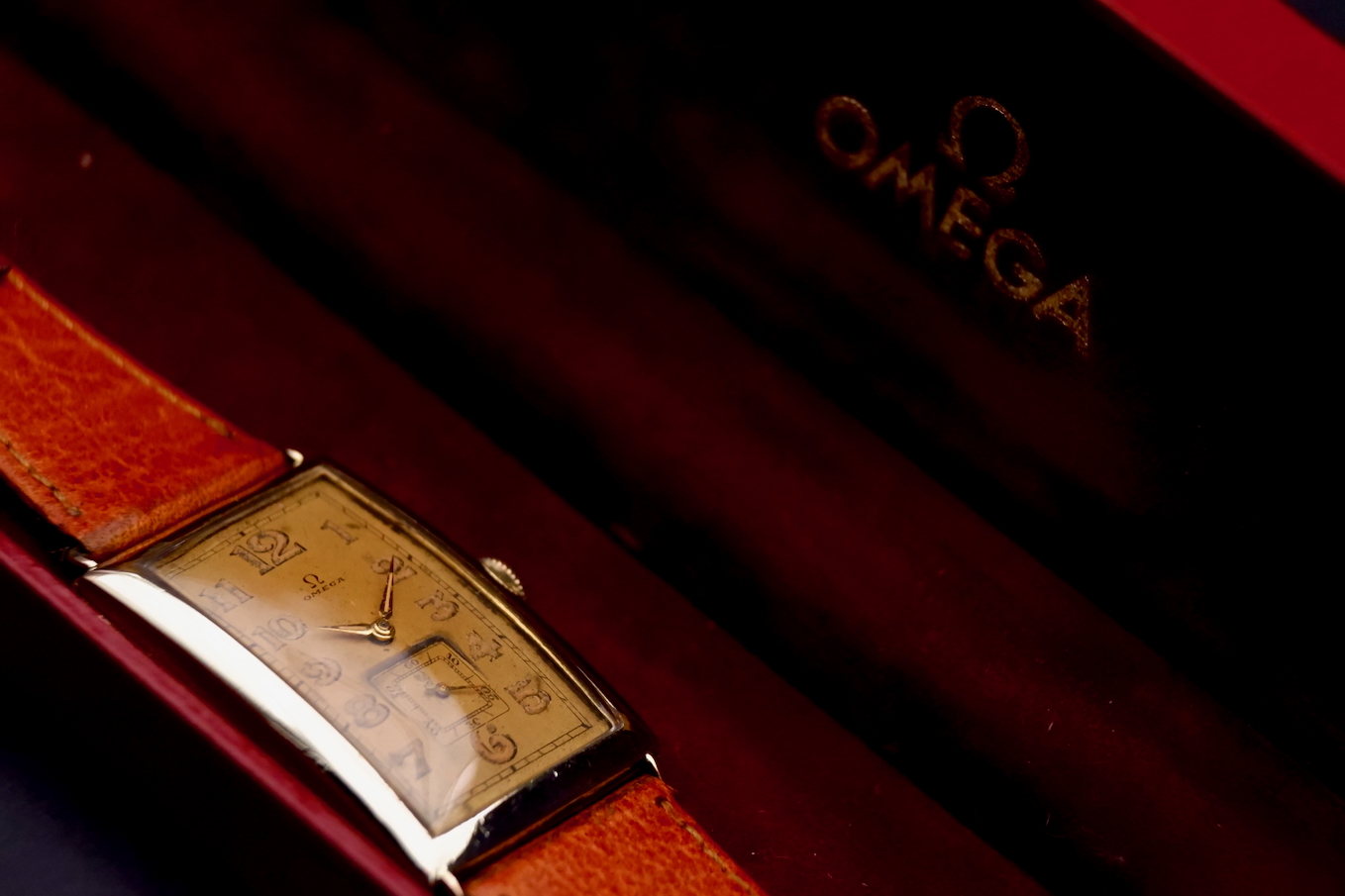 Omega Tank art deco 1930 Grande taille – Image 3