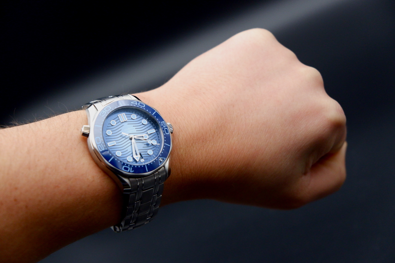 Omega Seamaster Diver 300 M Summer Blue Seamaster Diver 300m 75th Full set 2023 – Image 2