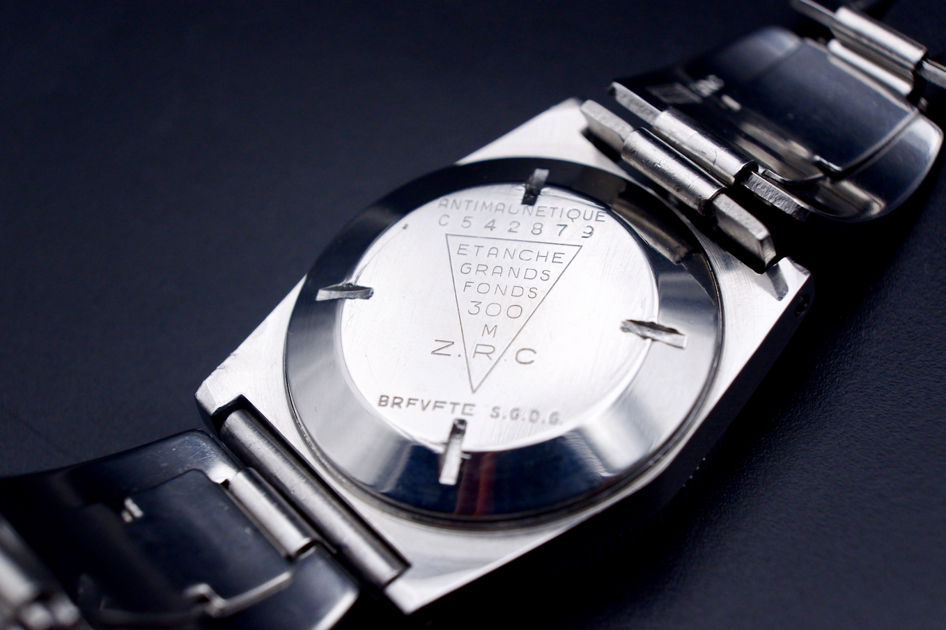 ZRC Etanche Grands Fonds Vintage cadran chocolat 1970' – Image 3