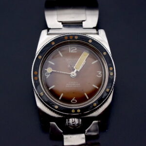 ZRC Etanche Grands Fonds Vintage cadran chocolat 1970'