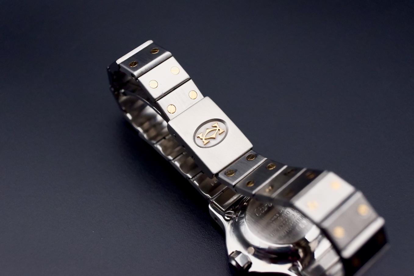 Cartier Santos Ronde 18k Gold Automatik I Révisée TBE – Image 7