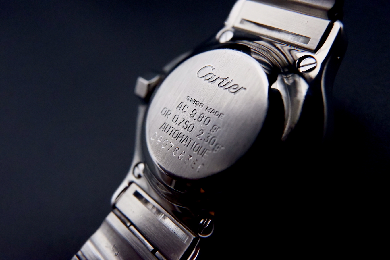 Cartier Santos Ronde 18k Gold Automatik I Révisée TBE – Image 8