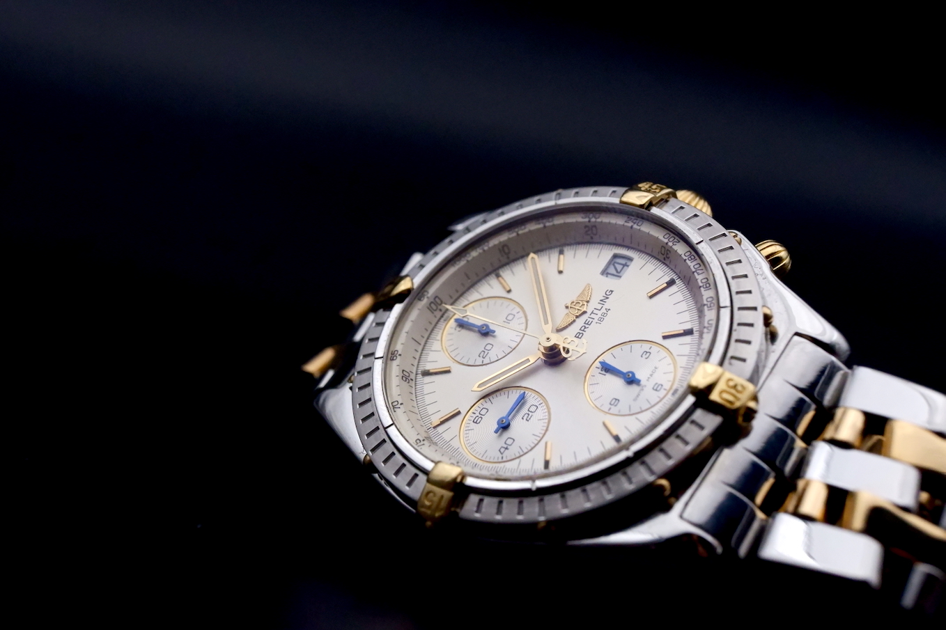 Breitling Chronomat D13050 bicolore full set
