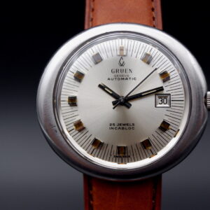 Gruen soucoupe Genève automatic vers 1970