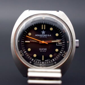 Aquastar Seatime tritium révisée bracelet NSA