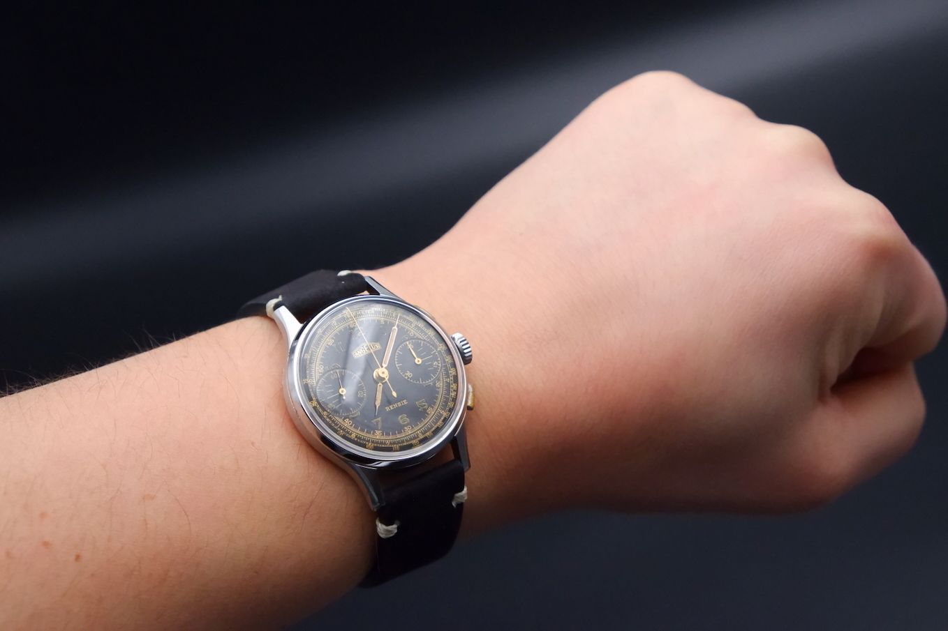 Angelus Rensie Chronographe vers 1950 révisée – Image 2