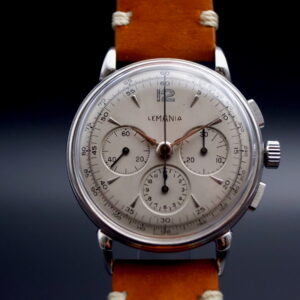 Lemania Chronographe CH 27 vers 1950 ancêtre du 321 Omega