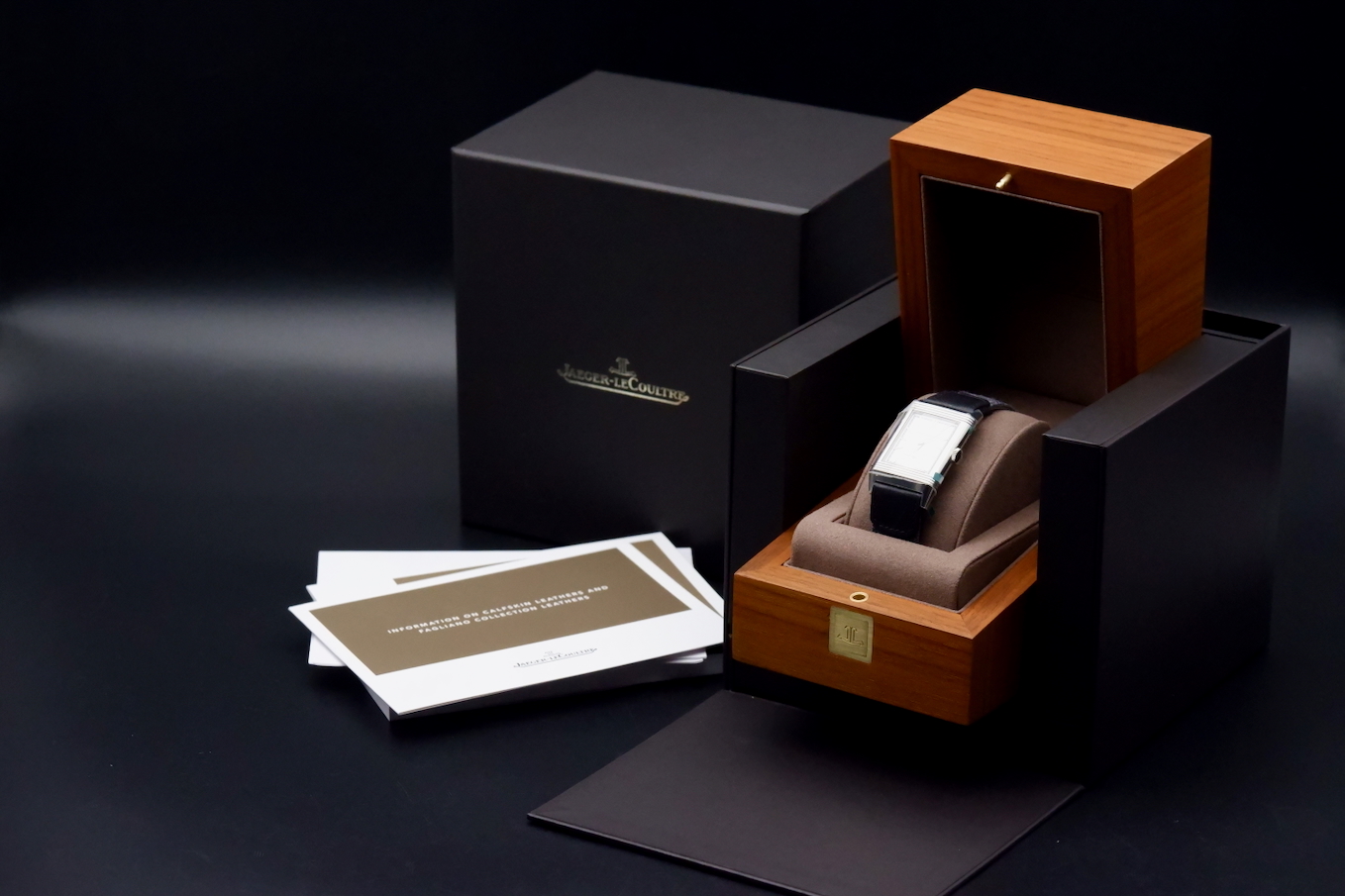 Jaeger-LeCoultre Reverso Full set Tribute Small Seconds jamais portée stickers – Image 2